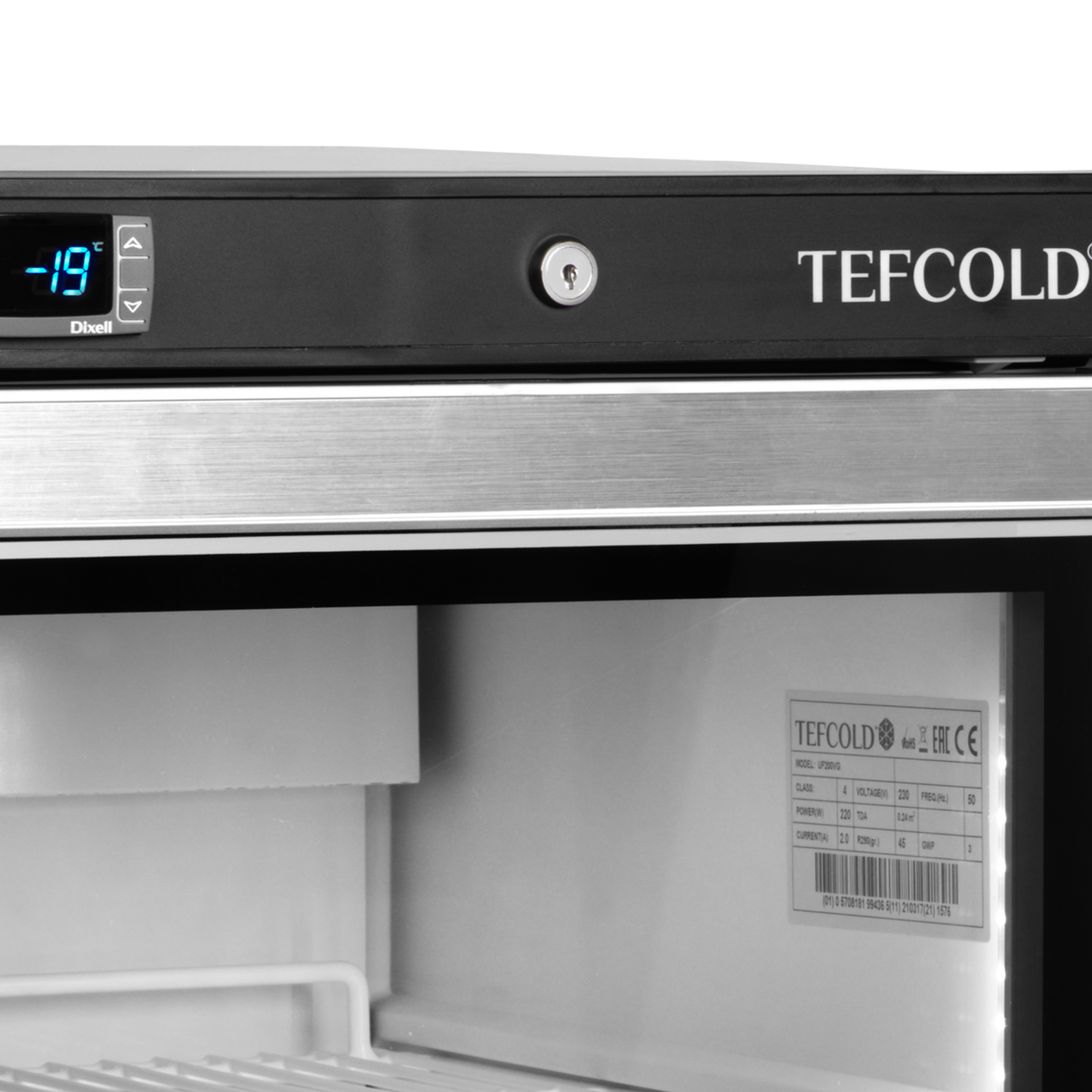 Display Freezer, 120L, -24/-10°C