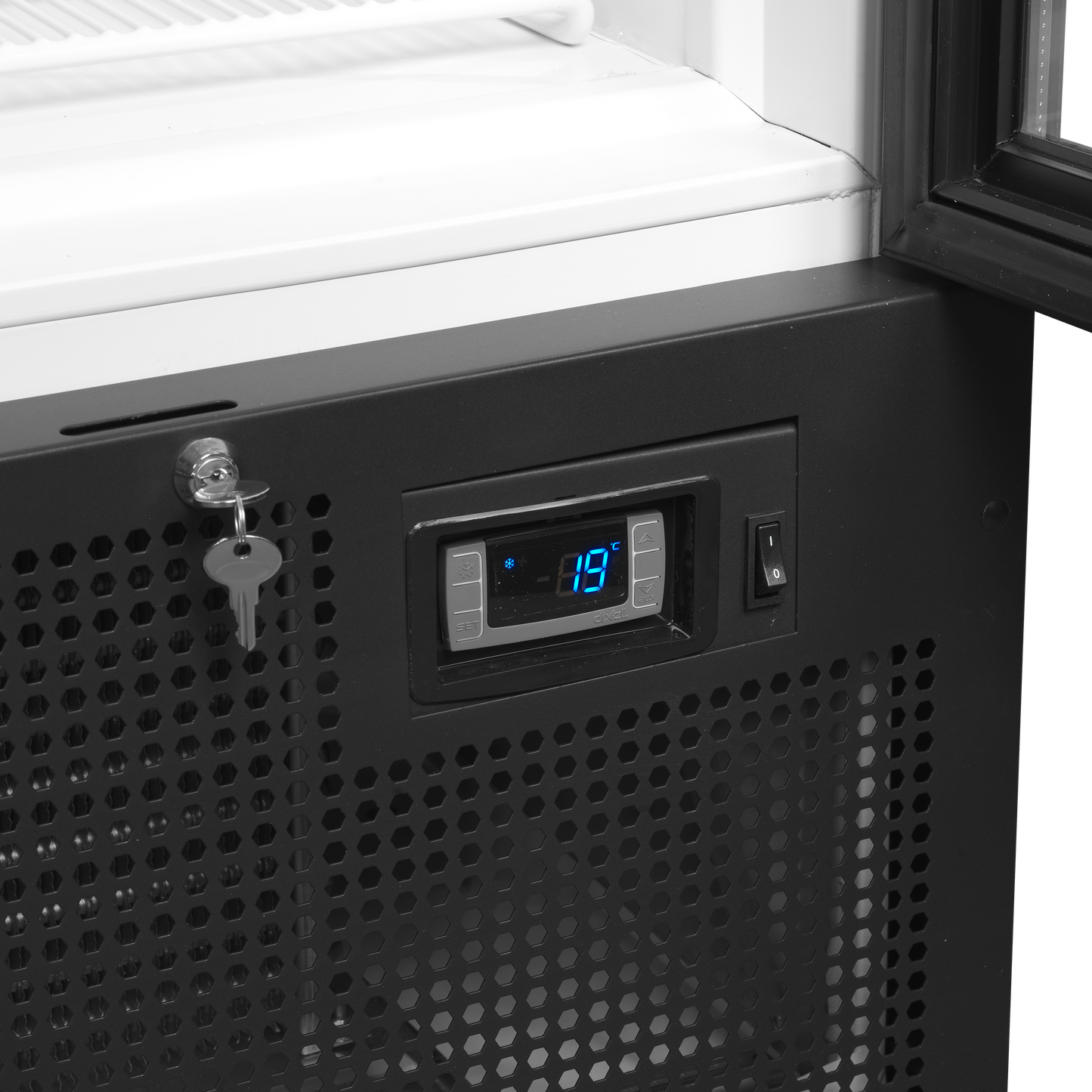 Display Cooler, 652L, +2/+10°C