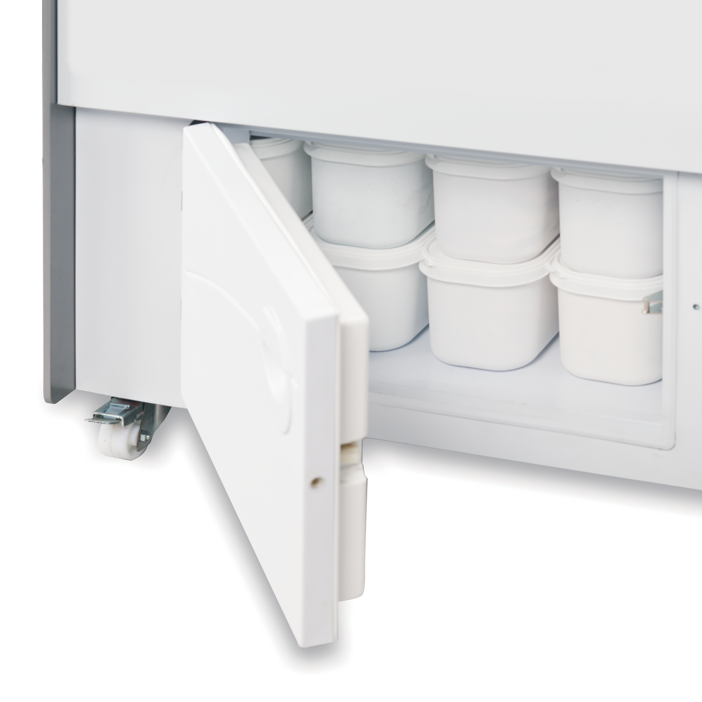Ventilated Scoop Ice Cream Display, 255L, -20/-14°C
