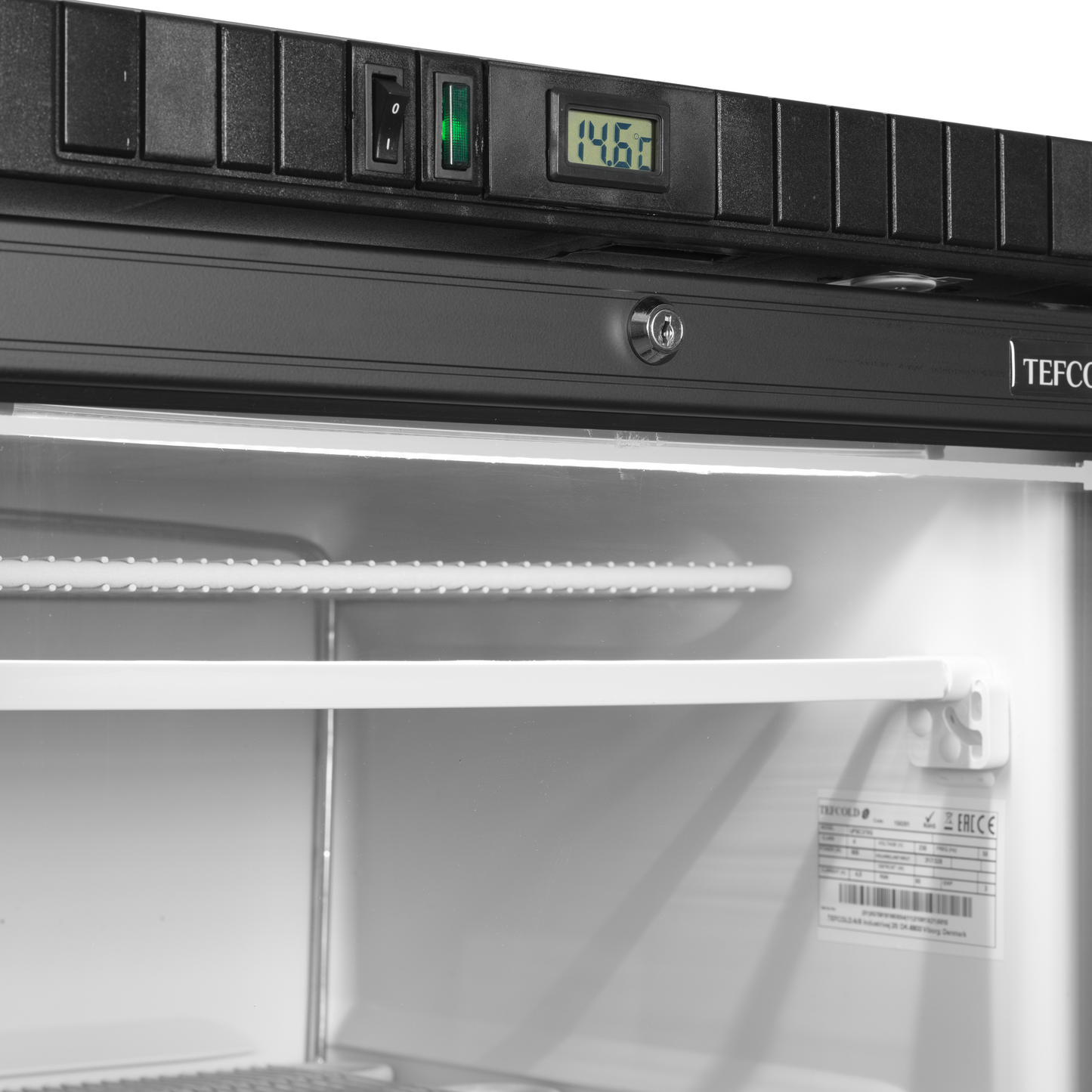 Display Freezer, 270L, -24/-14°C