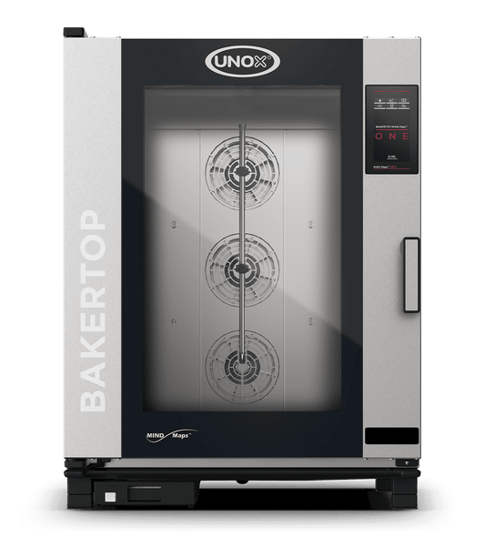 Unox BAKERTOP MIND.Maps ONE XEBC-10EU-E1RM combi oven, front view