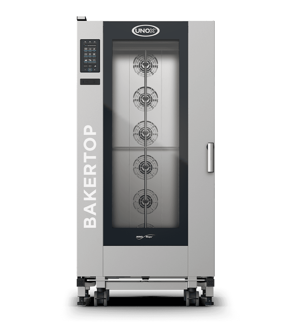 Unox BAKERTOP MIND.Maps PLUS BIG XEBL-16EU-DPRS trolley combi oven, front view