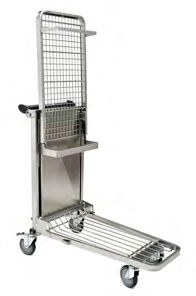 Damix Transport Trolley Ergo Heavy, 200 kg — spring shelf detail