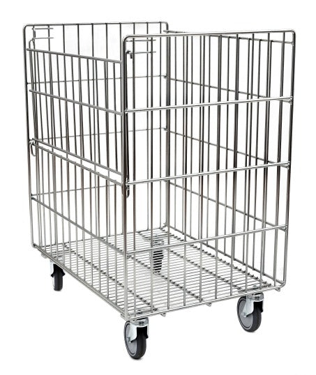 Damix Light Container KK 1015x800x600 mm, 200 kg — gate folded down