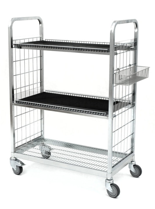 Damix Order Picking Trolley 880x460 H1240 mm, 200 kg — shelf detail