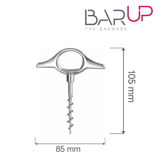 French corkscrew, Bar up, 105x85x(H)10mm