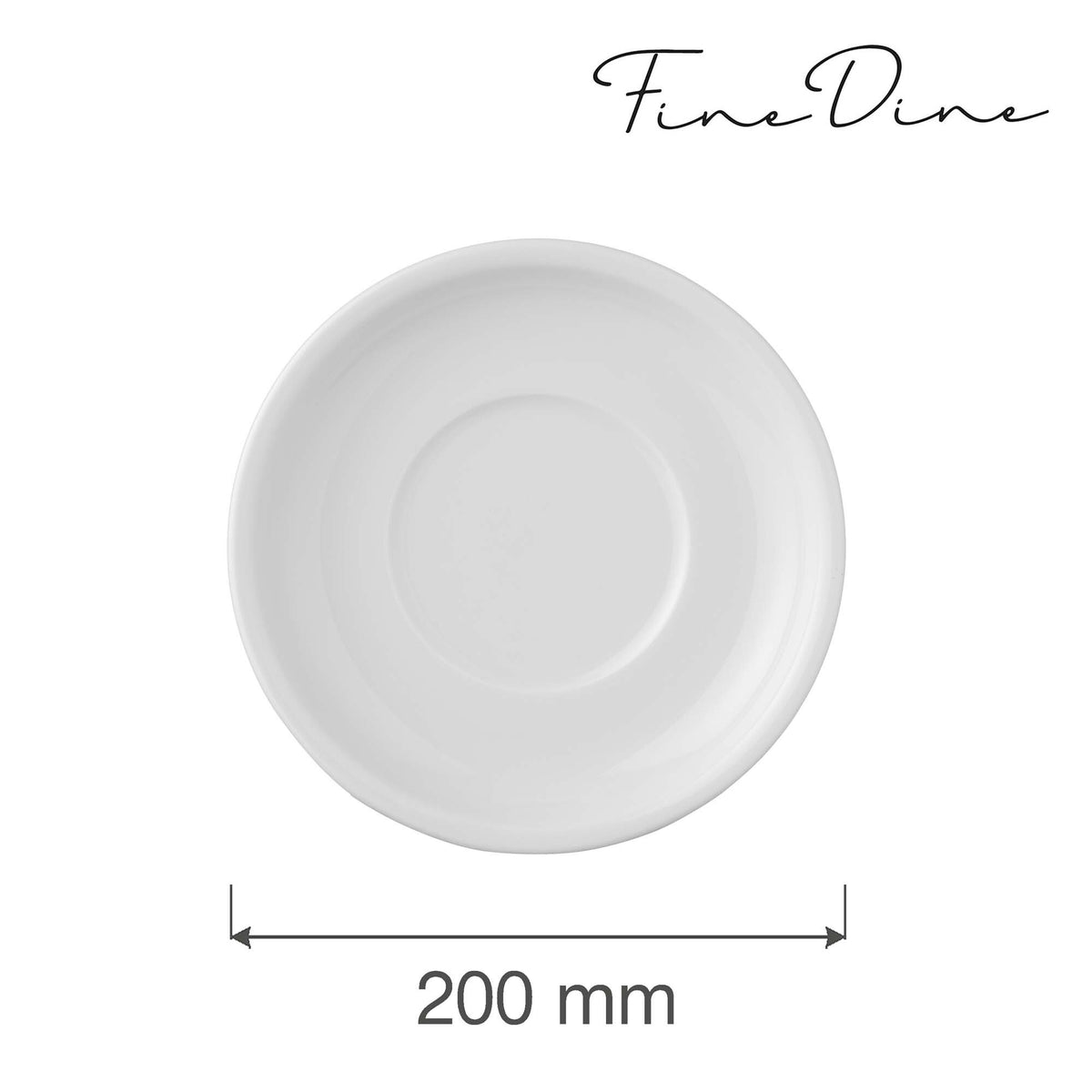 Fine Dine saucer, 200mm