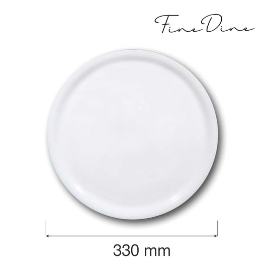 Napoli pizza plate, white, 330mm