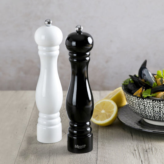 Sorrento pepper mill, white, 250mm