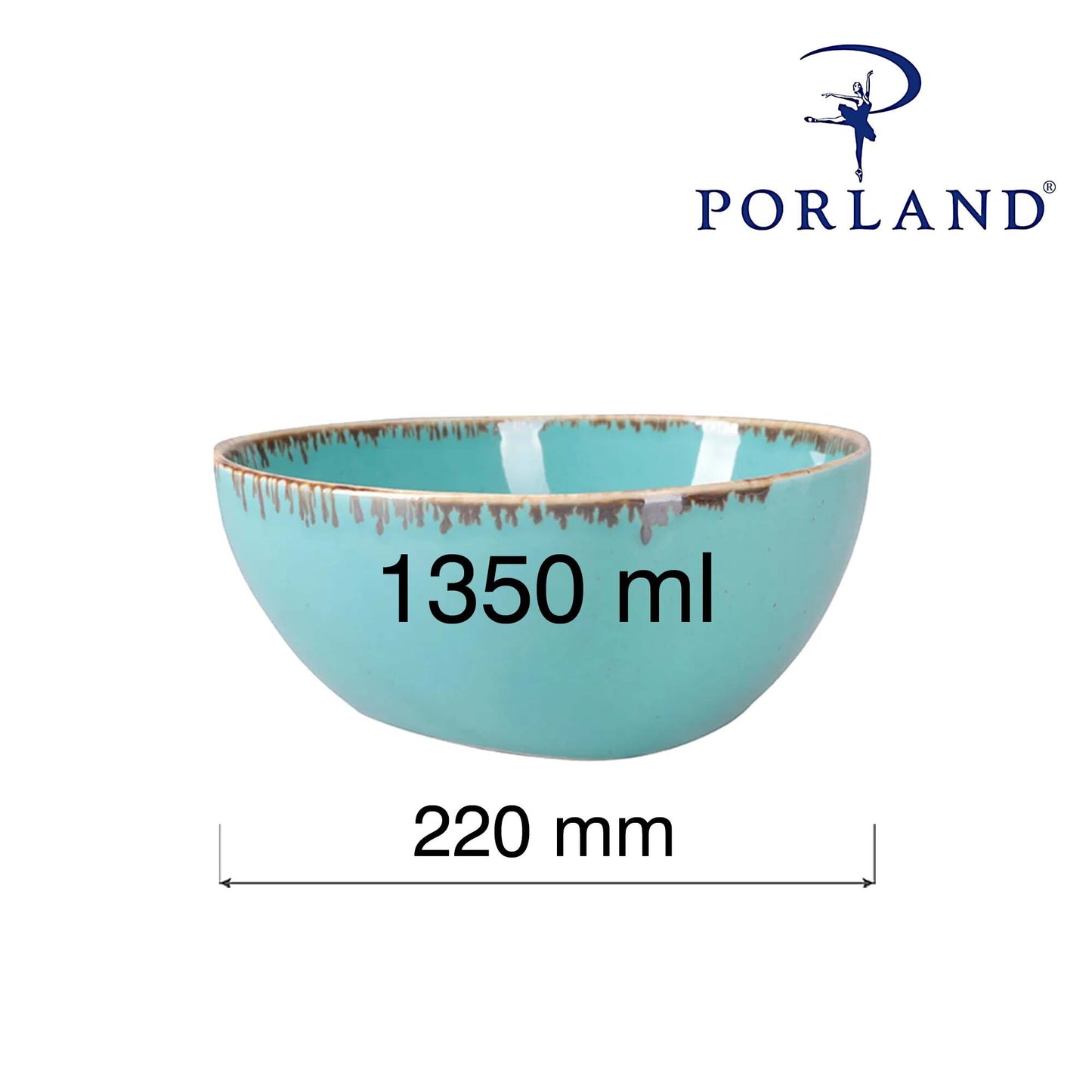 Porland Seasons Triangular Bowl