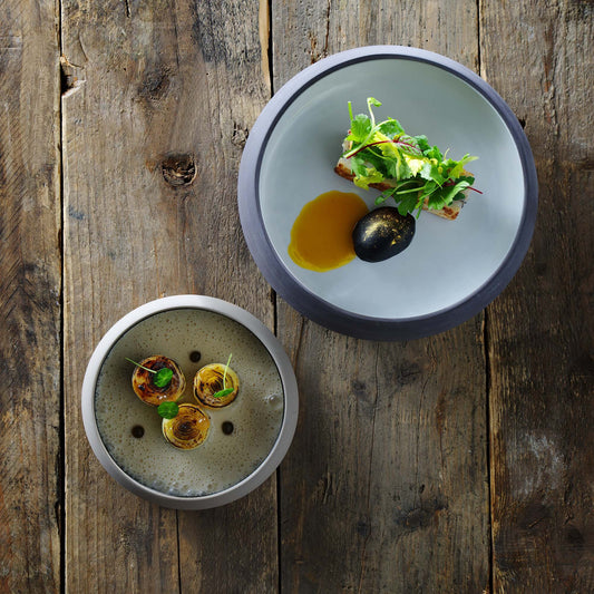 Mia Black bowl, 140mm