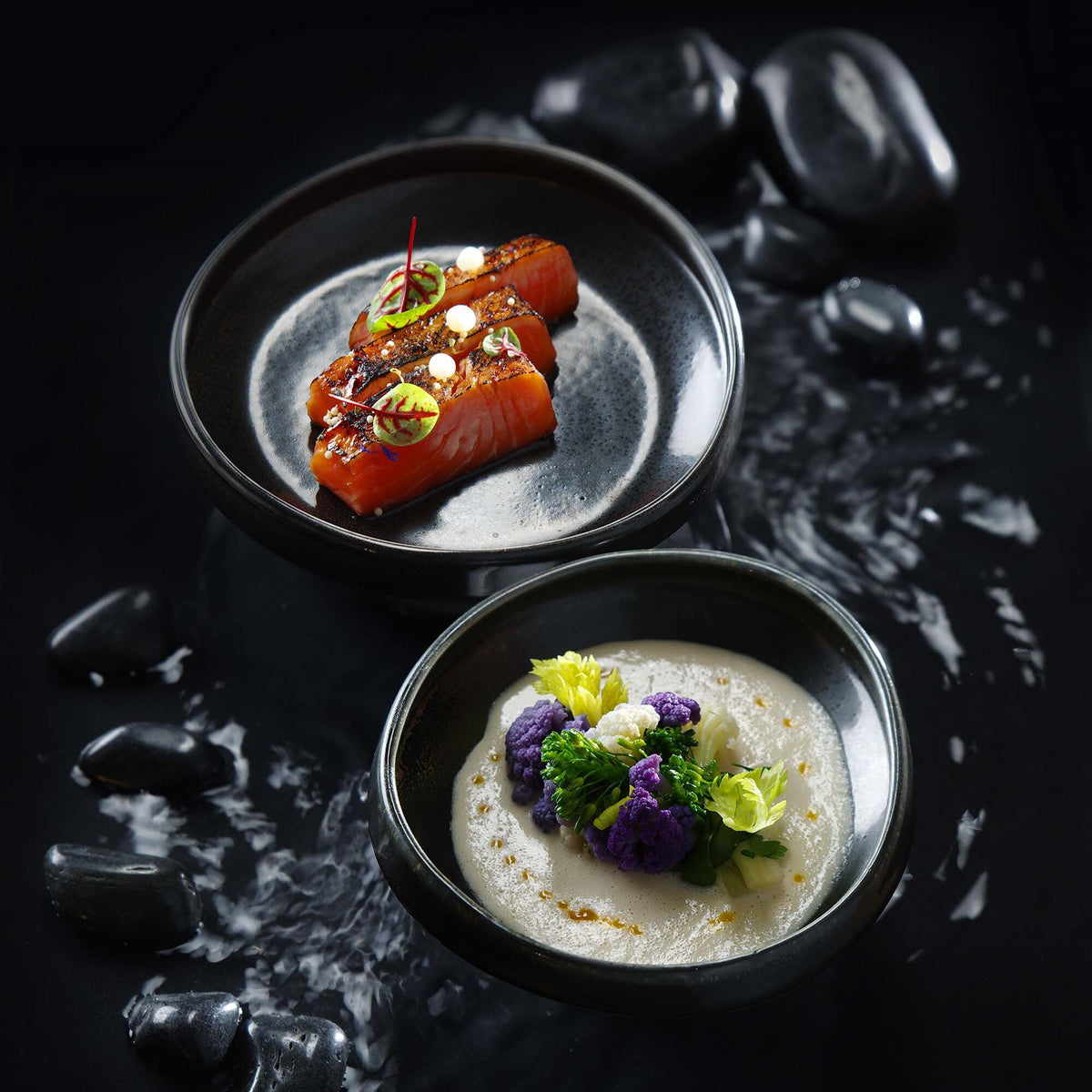 Onyx gourmet plate, 170mm