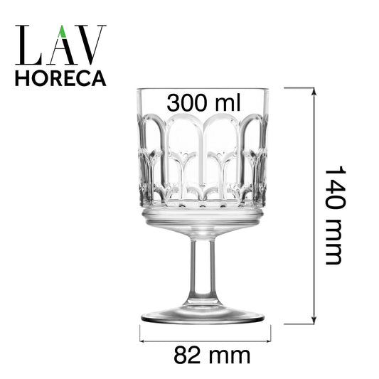 Archie stem glass, 300ml