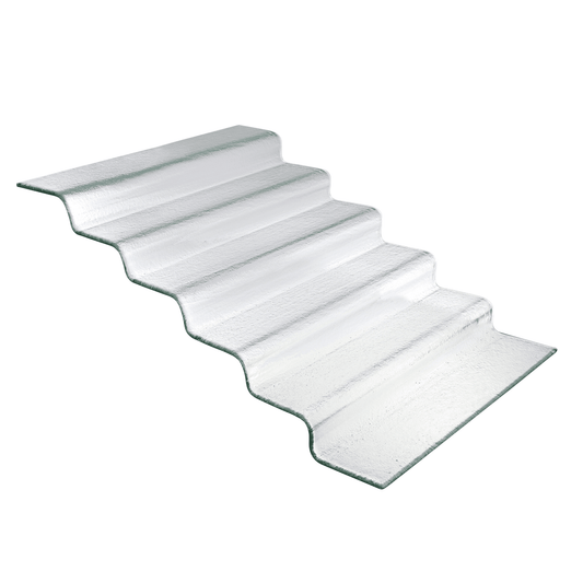Vetro glass buffet stairs