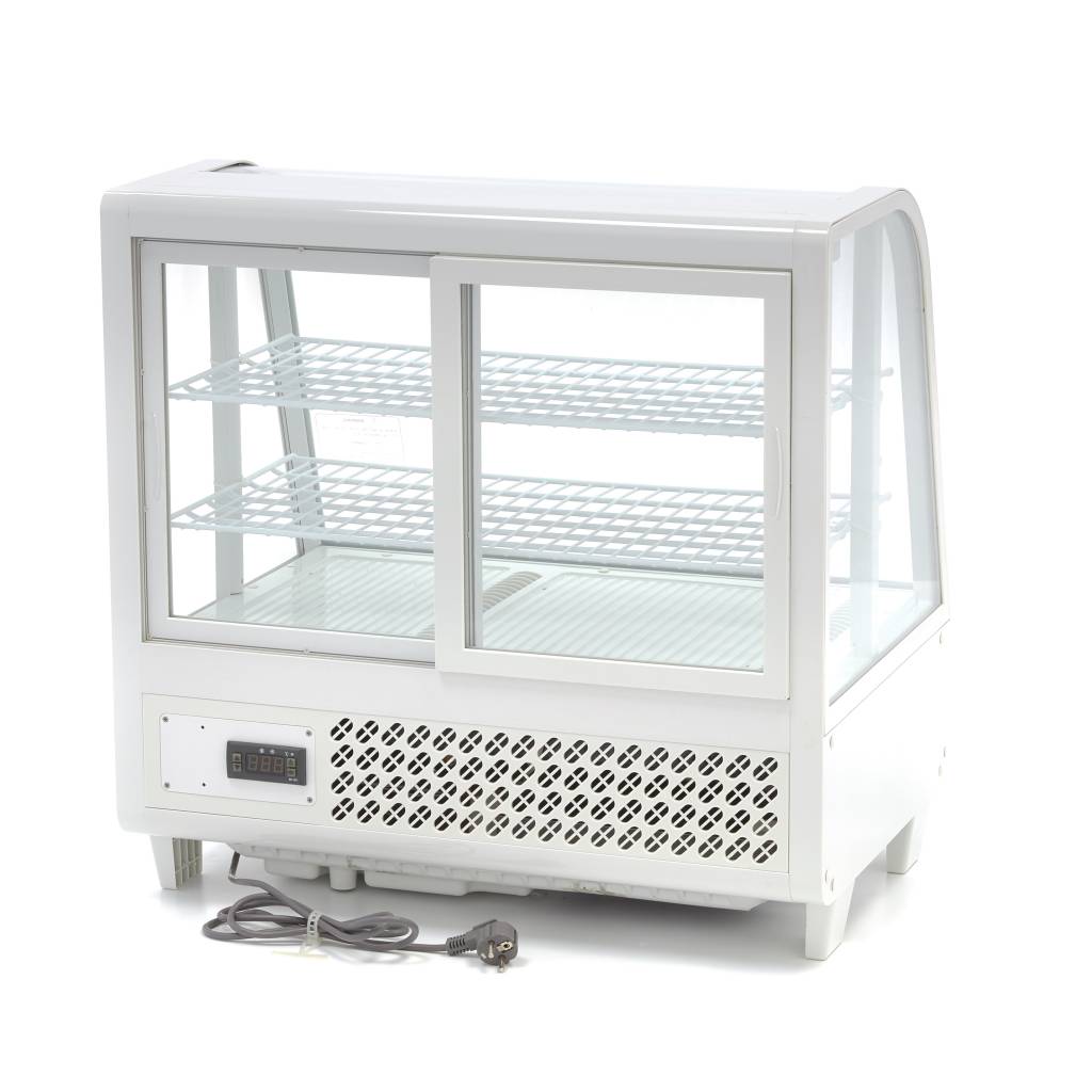 Maxima Display Fridge, 100 L, 68 cm, White, additional view