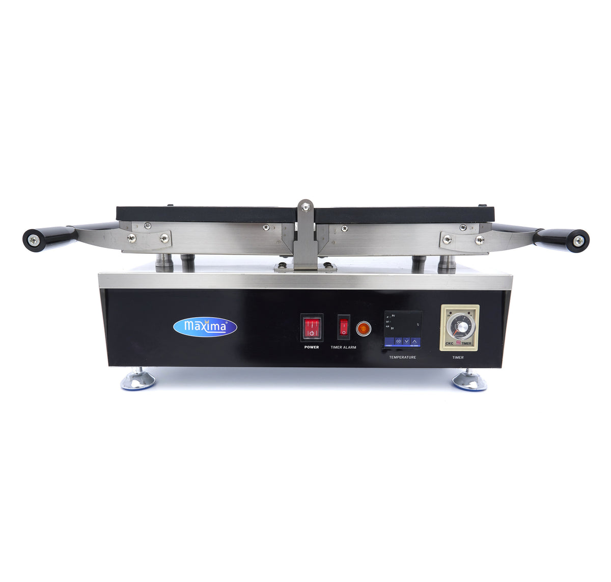 Maxima Belgian Waffle Maker, 2 Waffles, Rotatable, Digital, additional view