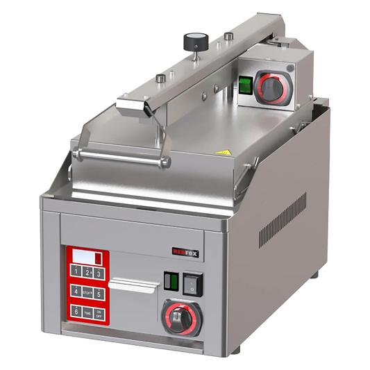 Semi -automatic steak grill durable chrome | REDFOX - KDA 33 ED
