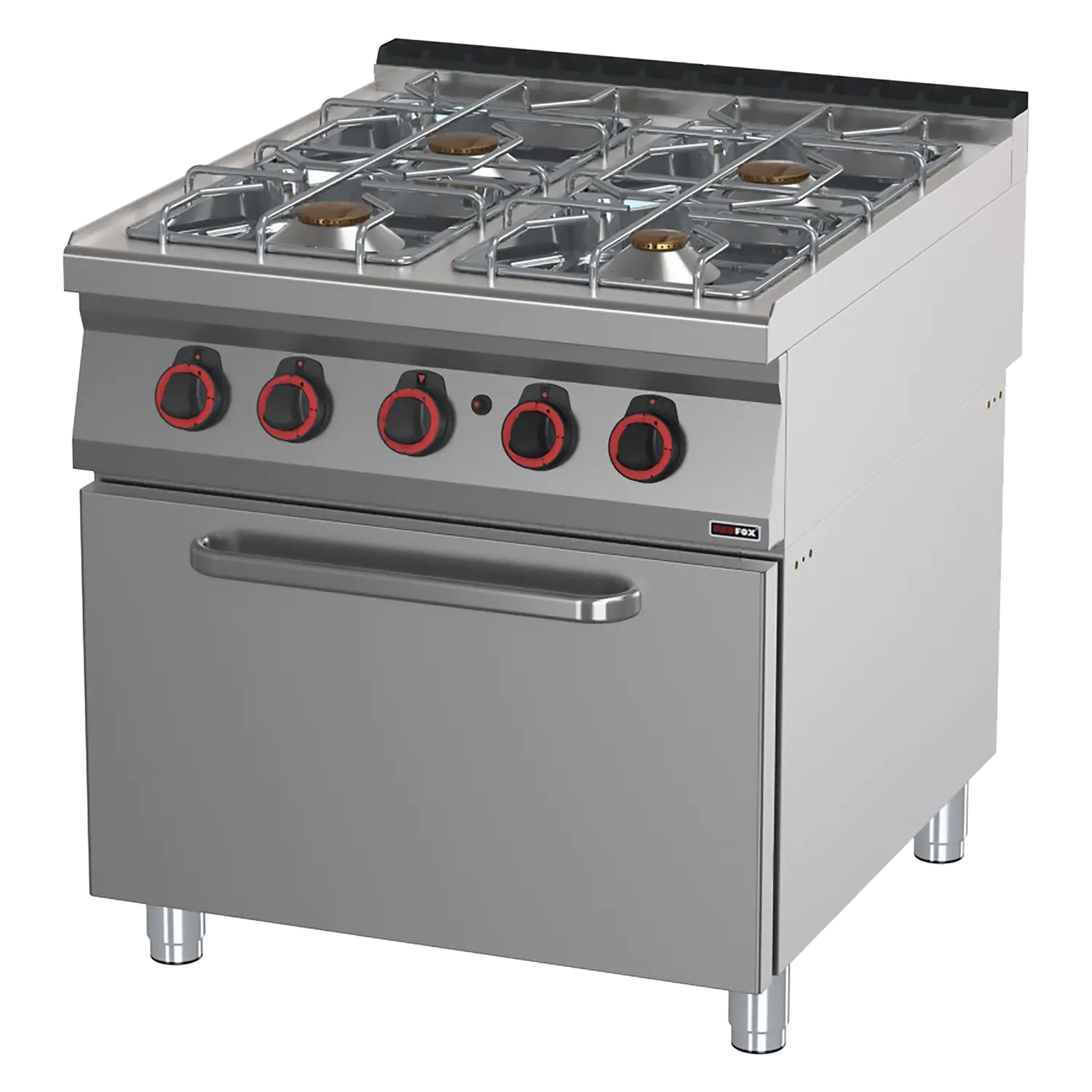 Cooking range gas with oven 2/1 | REDFOX - SPT 90/80 21 G