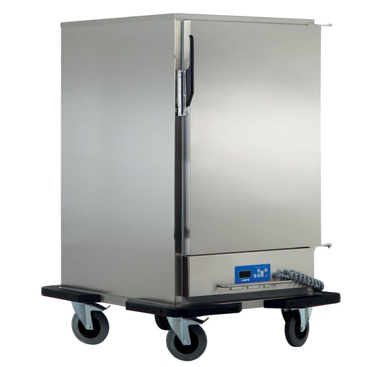 Saro BW-5 heated banquet trolley, stainless steel