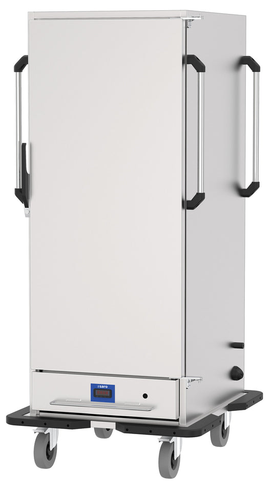 Saro BW-11 heated banquet trolley, stainless steel
