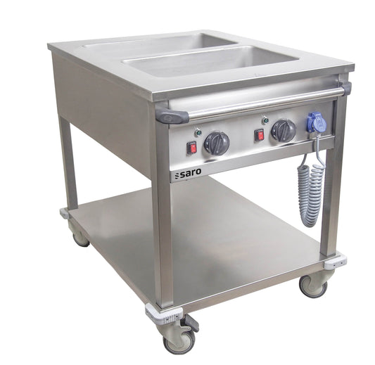 Saro BT-2 bain marie trolley, stainless steel