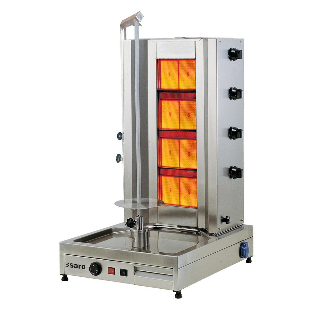 Saro TILLA 4 gas kebab grill, four burners