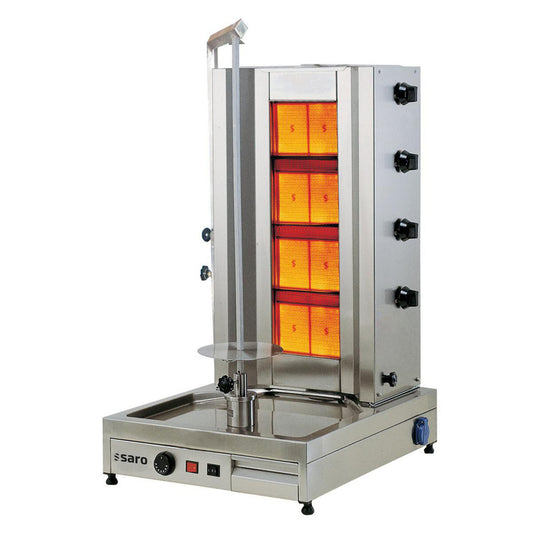 Saro TILLA 4 gas kebab grill, four burners