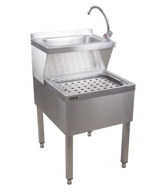 Saro HANNA hand wash and slop sink, stainless steel