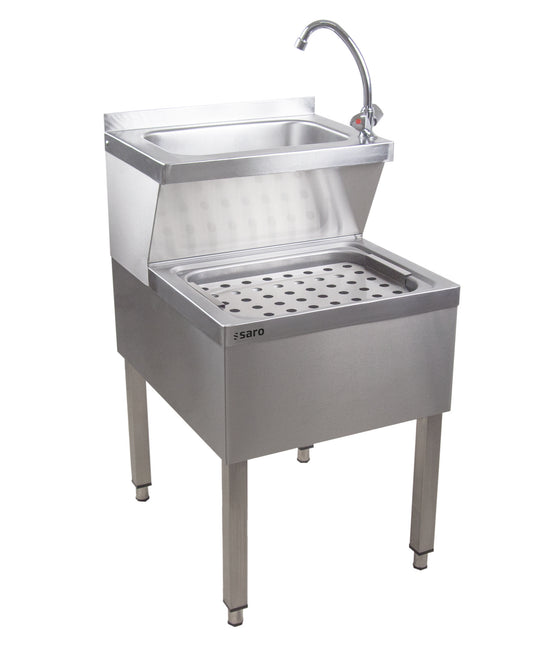 Saro MONA hand wash and slop sink, stainless steel