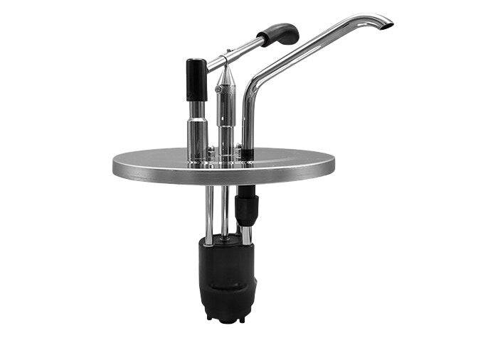 Saro EDU-10 lever dispenser, bucket-mounted lid