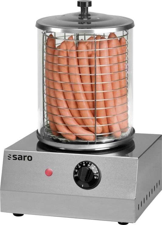 Saro CS-100 hot dog cooker, stainless steel