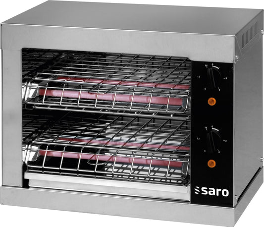 Saro BUSSO T2 toaster, stainless steel