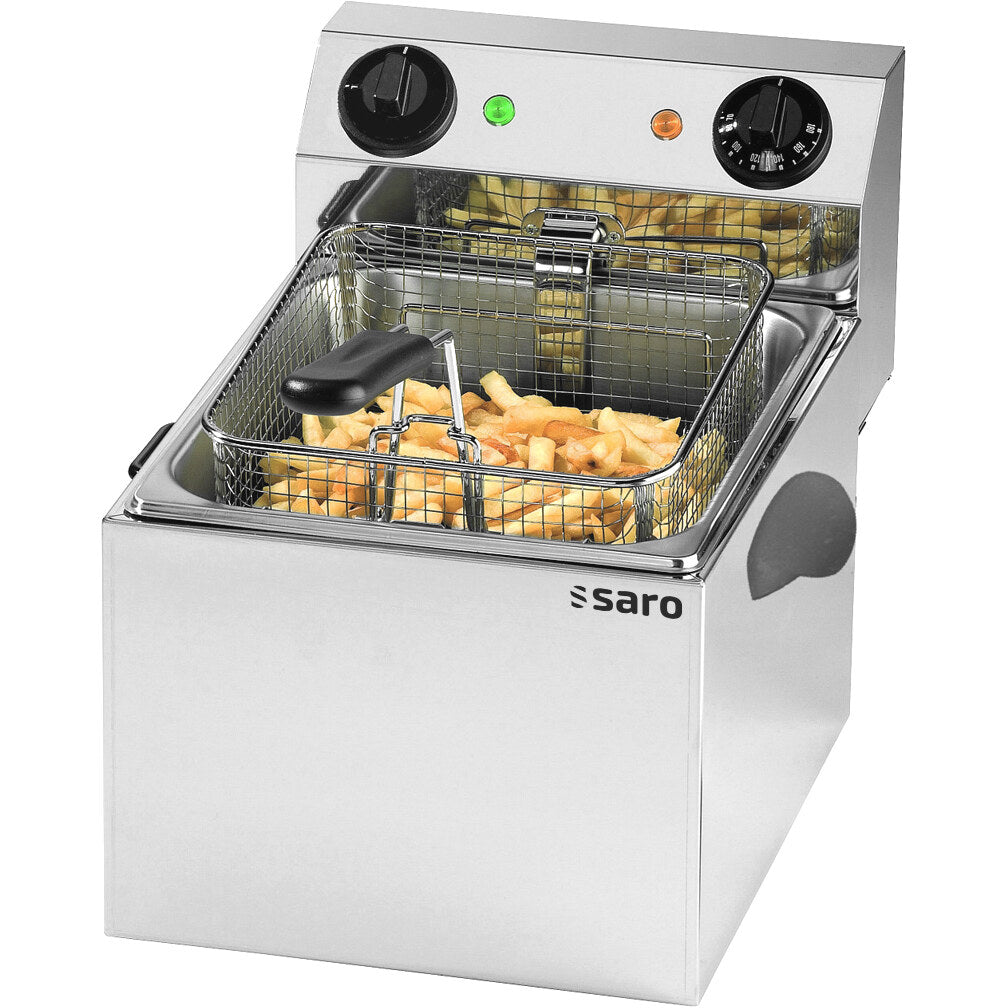 Saro PROFRI 6 countertop fryer, stainless steel