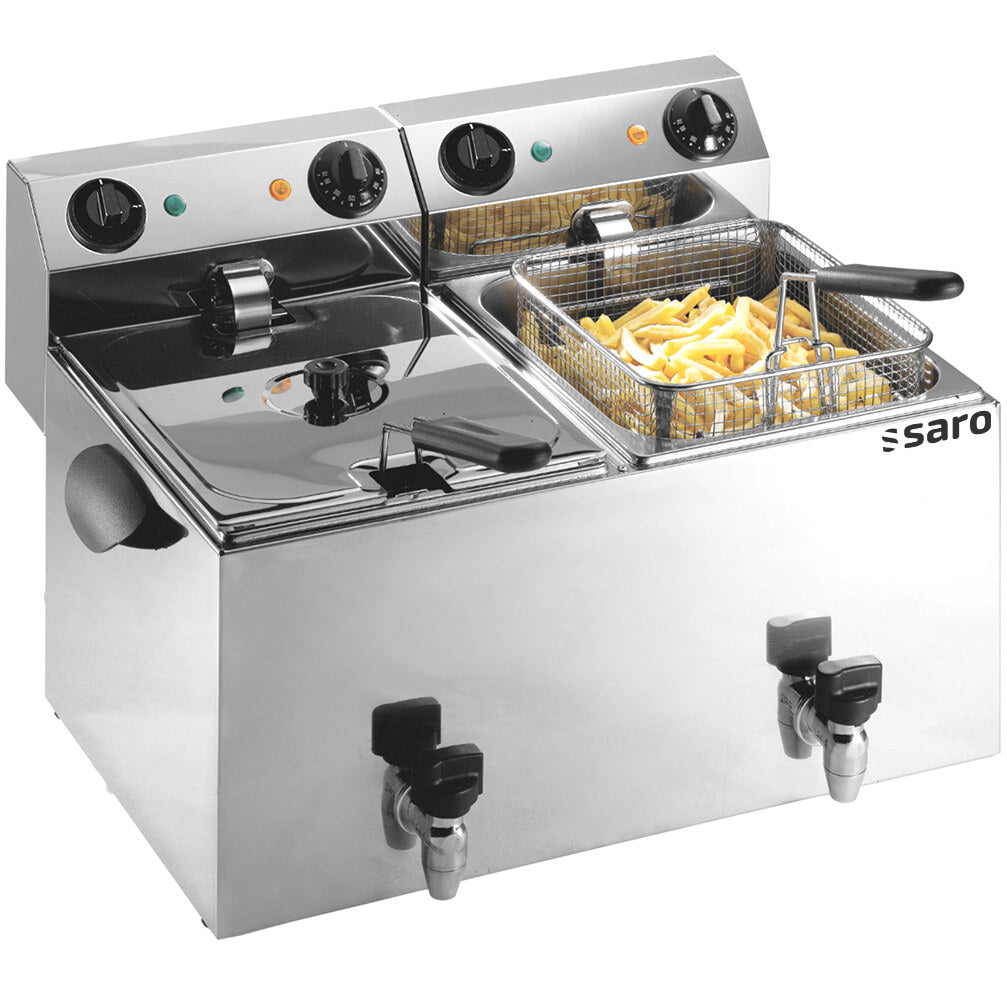 Saro PROFRI 88 V twin-tank countertop fryer