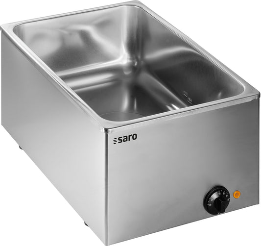 Saro BM 160 bain-marie, stainless steel bath with thermostat dial