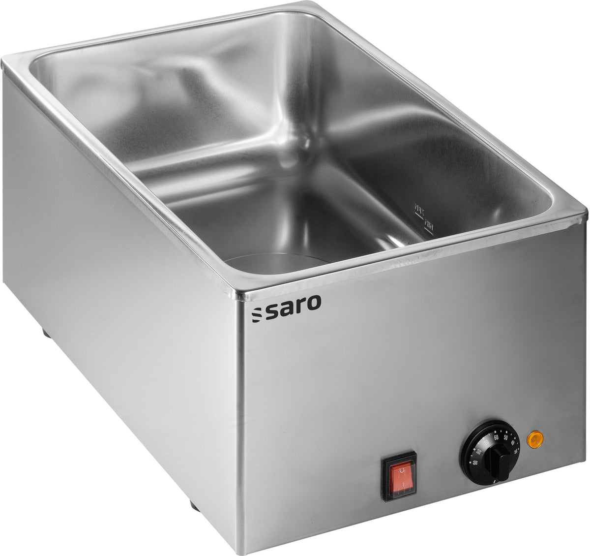Saro BM 210 bain-marie, stainless steel bath with on/off switch