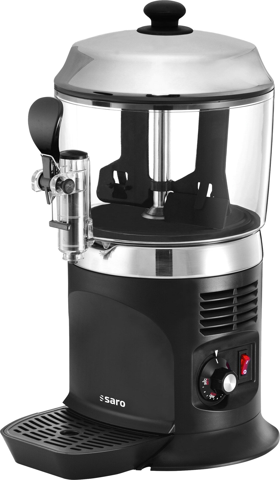 Saro NINA Black hot chocolate dispenser, black housing