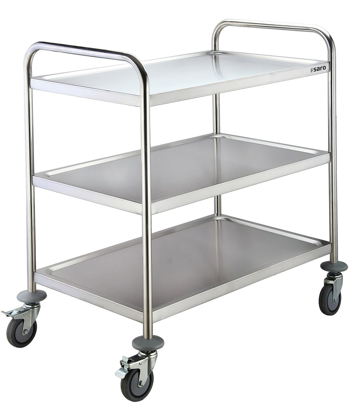 Saro BASTIAN serving trolley, stainless steel