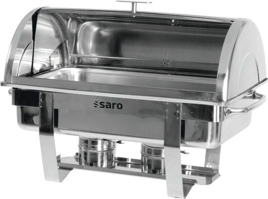 Saro DENNIS chafing dish, roll-top cover
