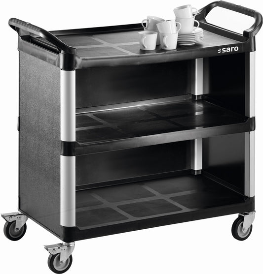 Saro ZOKA 1 serving trolley, three shelves