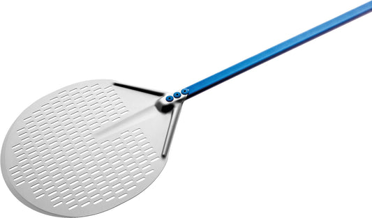 Saro PR-330 pizza peel, round perforated head