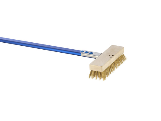 Saro AC-SP3 brass oven brush, anodised aluminium head