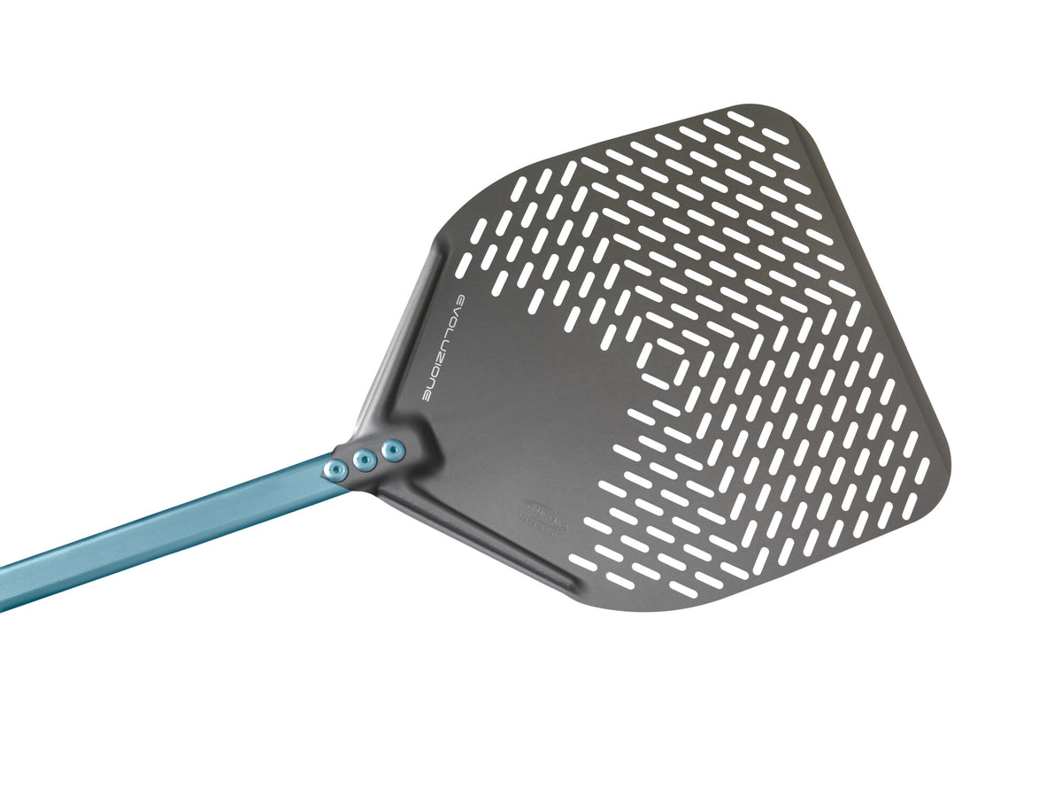Saro PT-33 E pizza peel, perforated aluminium head