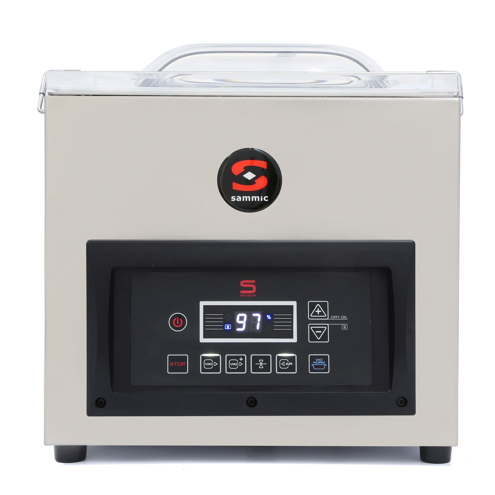 Saro SE-310 chamber vacuum machine, stainless steel