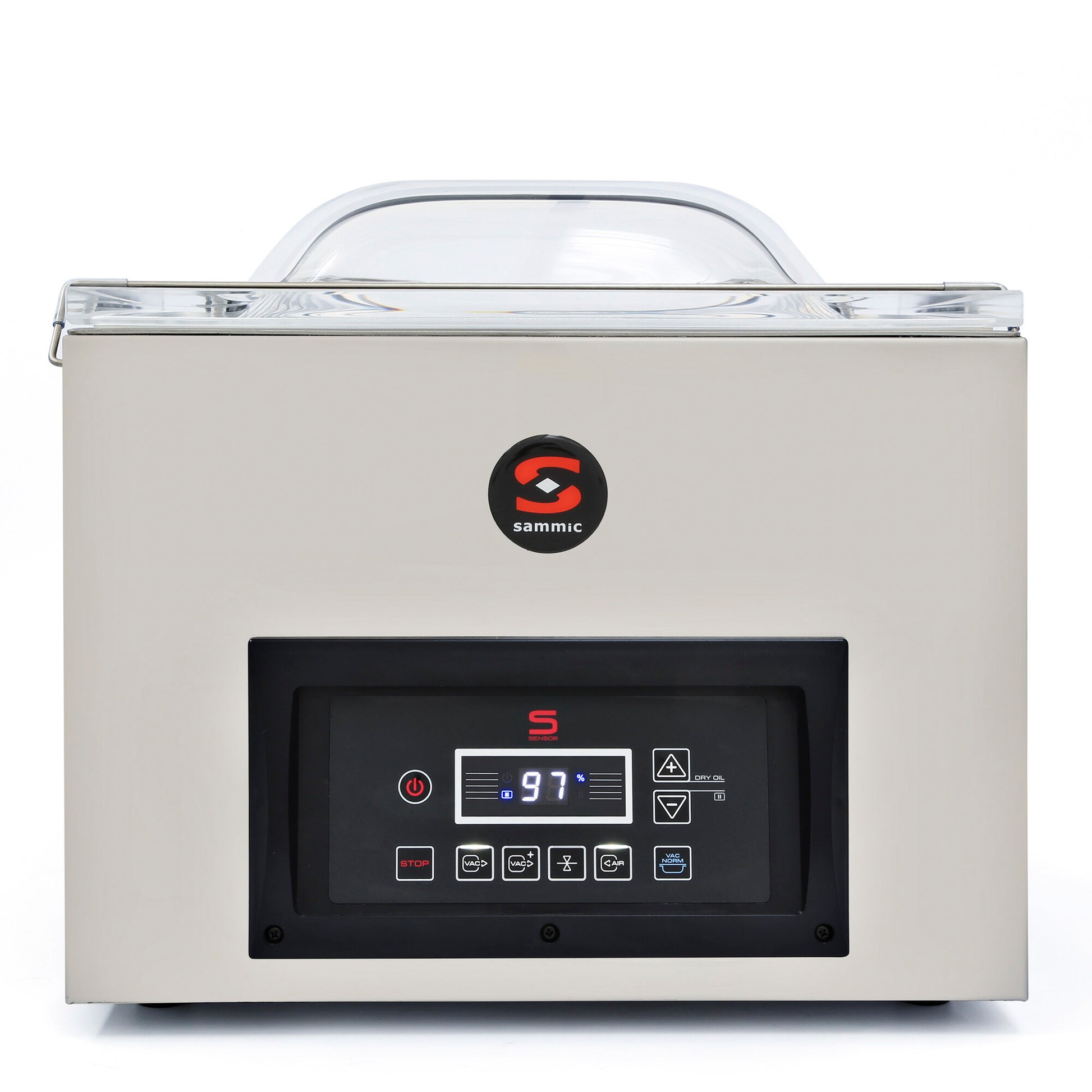 Saro SE-416 chamber vacuum machine, stainless steel