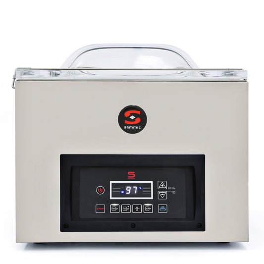 Saro SE-416 chamber vacuum machine, stainless steel
