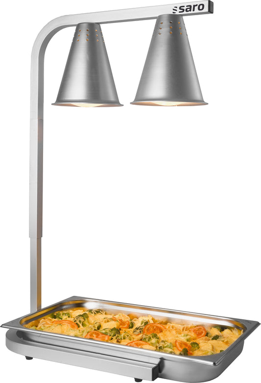Saro TOSCA heat lamp, aluminium gantry