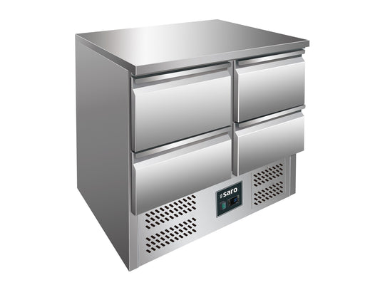 Saro VIVIA S 901 S/S TOP 4x 1/2 GN refrigerated counter, stainless steel