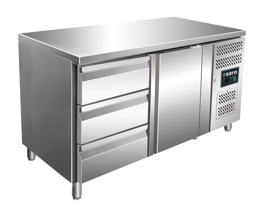 Saro KYLJA 2130 TN cooling table, 1 door and drawers