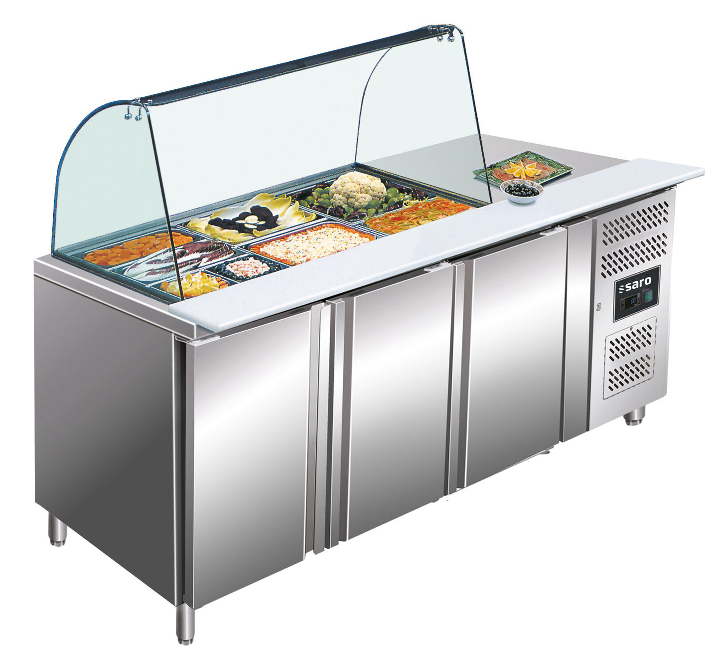 Saro GN 3100 TNS cooling table, glass top